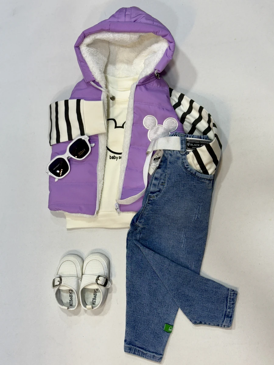 پافر نوزادی دوتکه